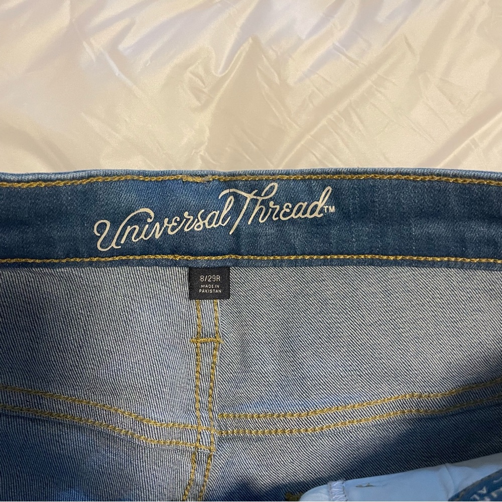 Universal Thread Striped Jeans - Picture 5 of 9